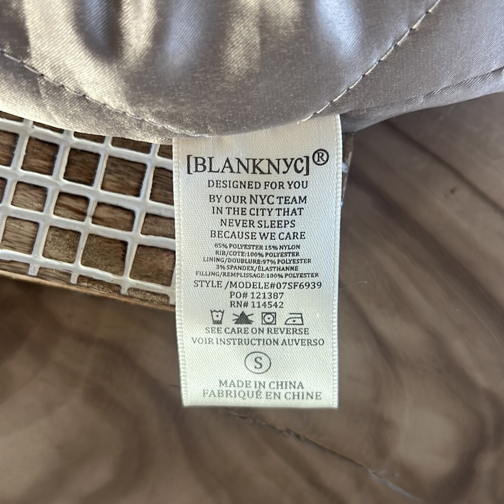 Blank NYC Bomber Jacket - Picture 12 of 12